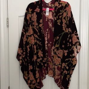 Kimono or open breezy cardigan